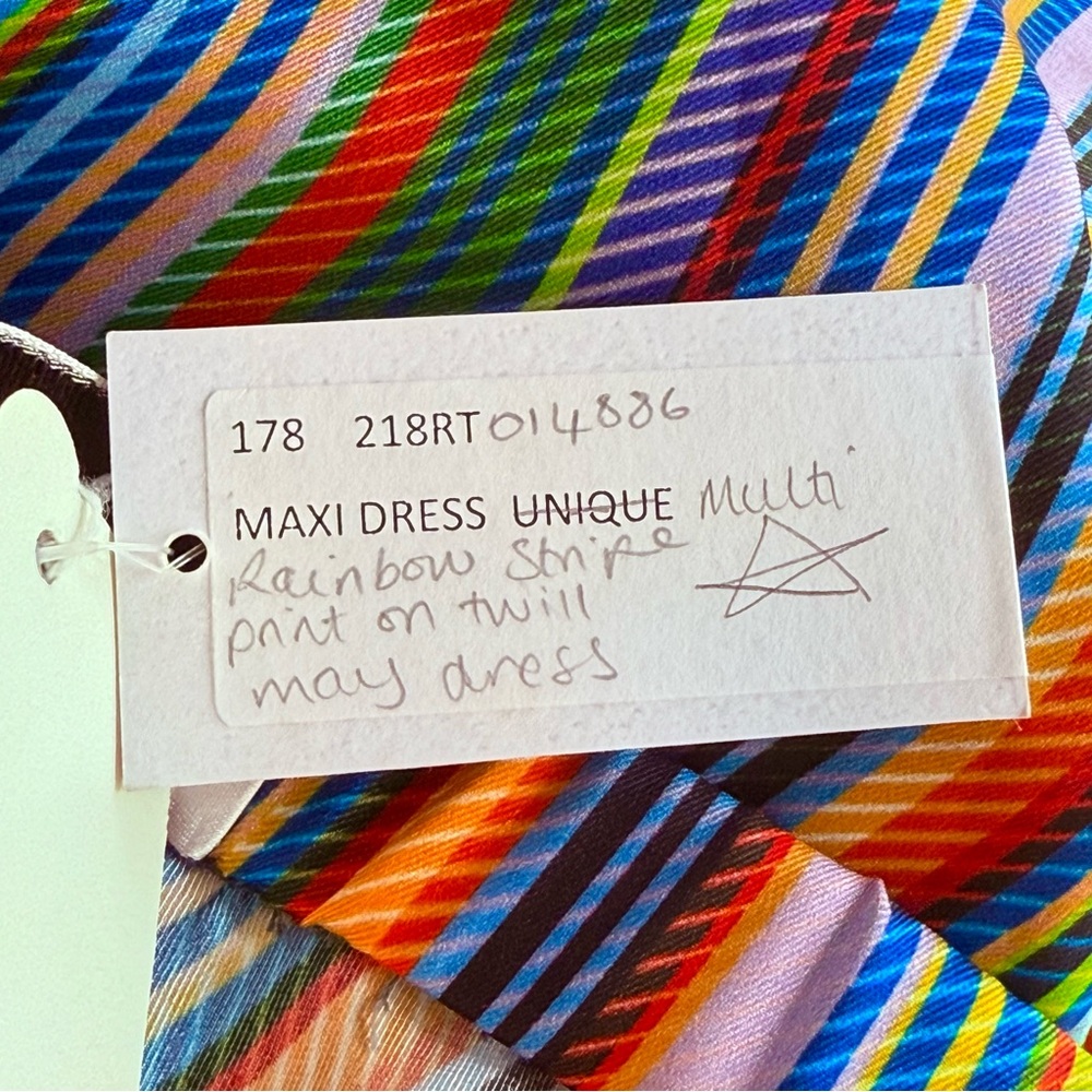 Milly Multicolored One Shoulder May Dress Size Small - Picture 10 of 12